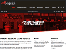 Tablet Screenshot of objektreclame.nl